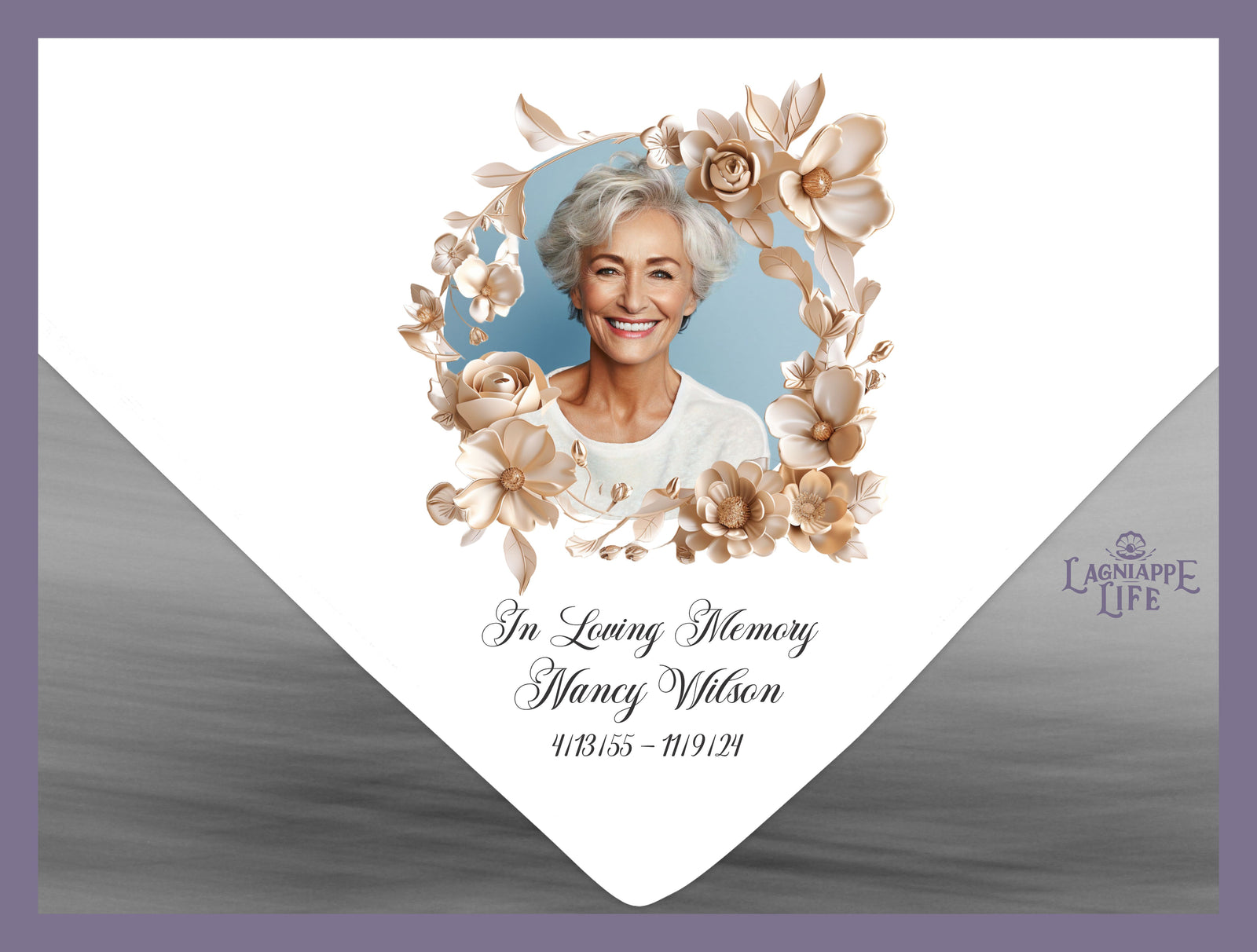 Memorial Second Line Handkerchiefs Memorial Handkerchief Celebrate Life Personalized Second Line Handkerchiefs