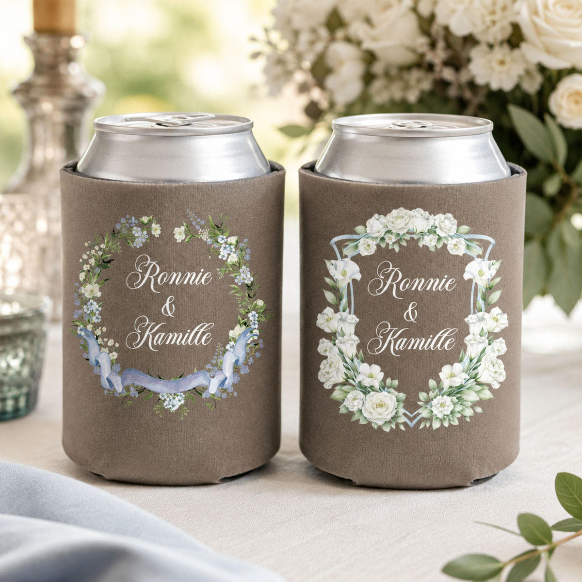 Custom Full Color Can Coolers | Wedding, Party, Event Favors Can Cooler