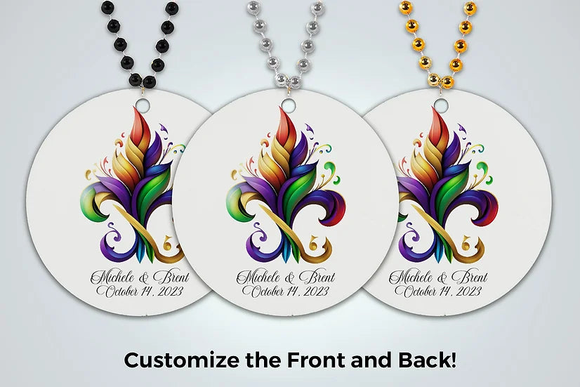 a couple of necklaces that are next to each other