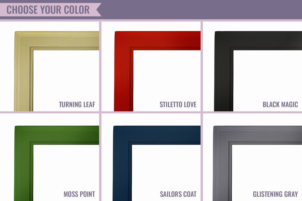 Street Tiles of New Orleans Word Combo Collection - 4x4  Ceramic Tiles - Wood Frames - French Quarter Culture