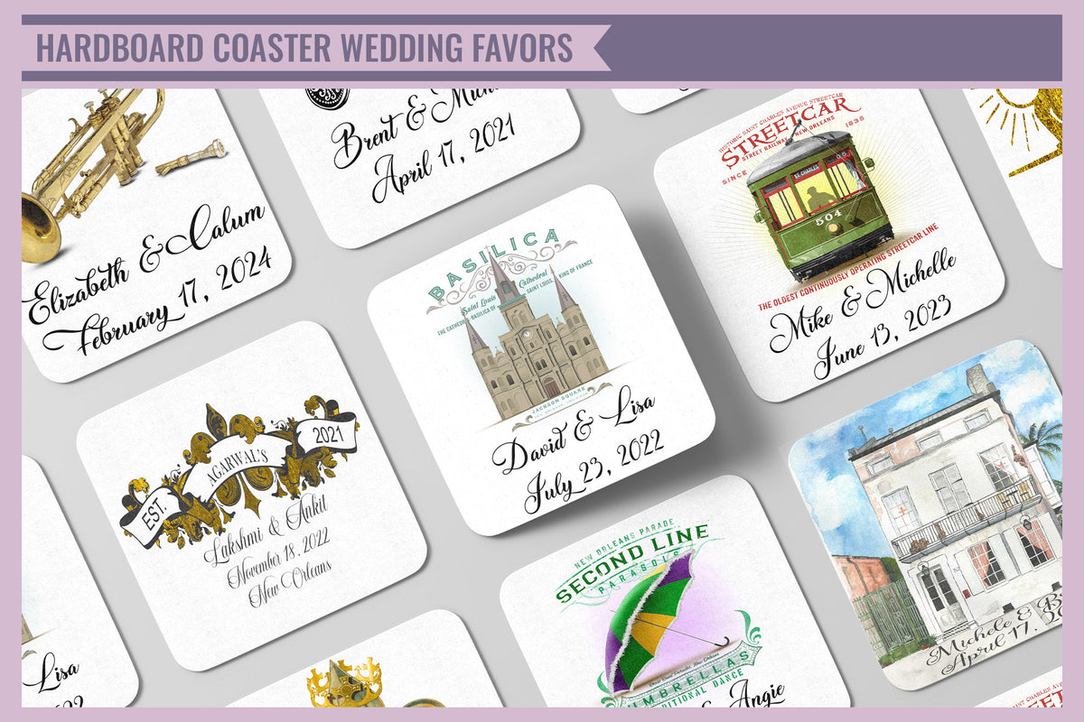Custom Wedding Coaster favor Wedding Thank you Gift Wedding Drink Coaster Personalized Coaster