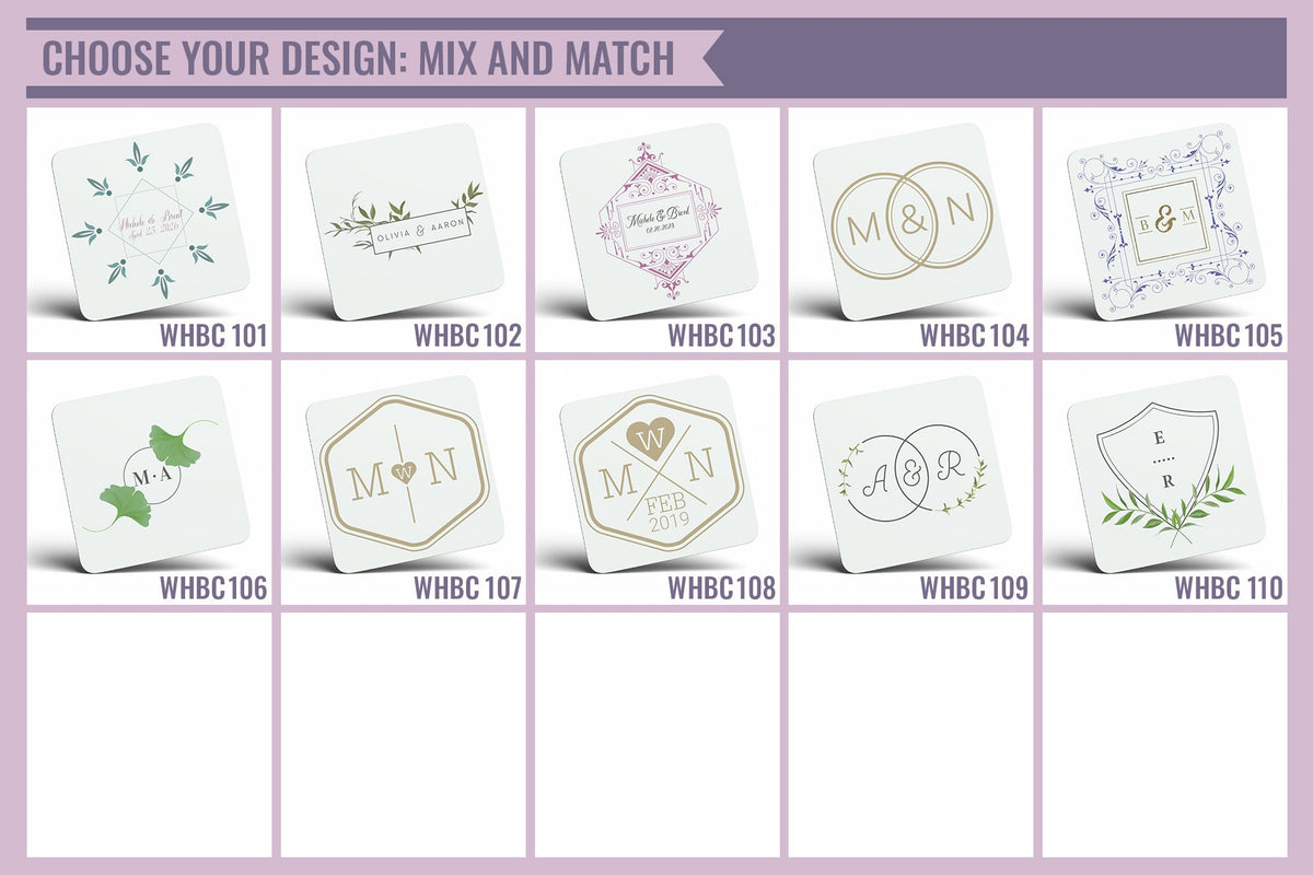 Custom Wedding Coaster favor Wedding Thank you Gift Wedding Drink Coaster Personalized Coaster