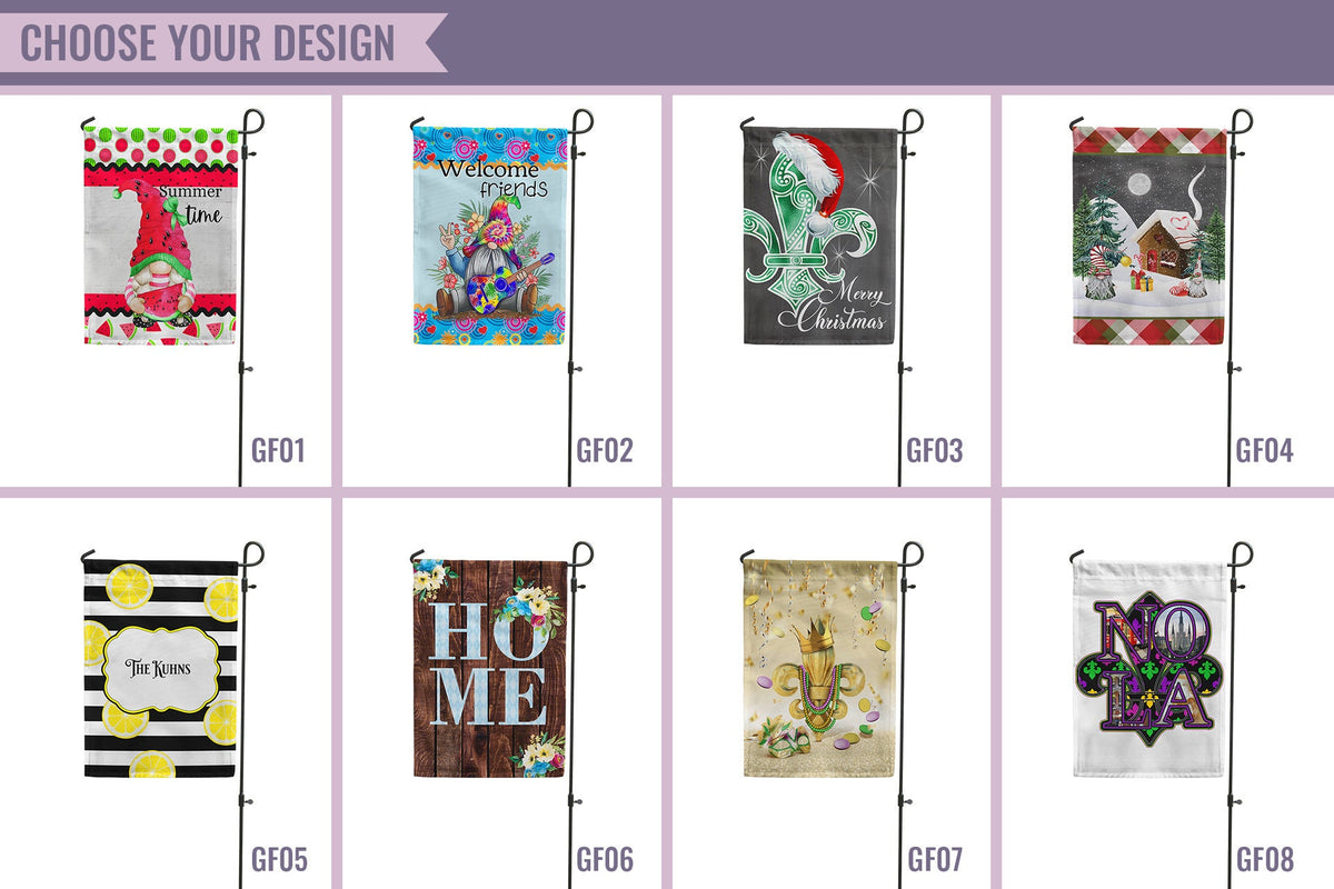 Mardi Gras Garden Flag, Custom Last Name Mardi Gras Garden Decor, New Orleans Mardi Gras Yard Sign, Fat Tuesday, Parade Season Flag