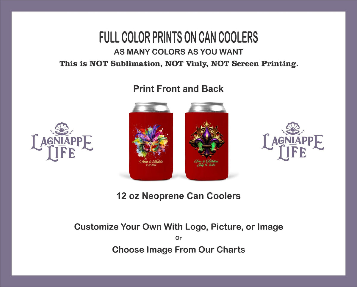Can Coolers Dark Grey Wedding Neoprene Can Coolers Wedding Favors Personalized Can Coolers Custom Neoprene Can Coolers Personalized