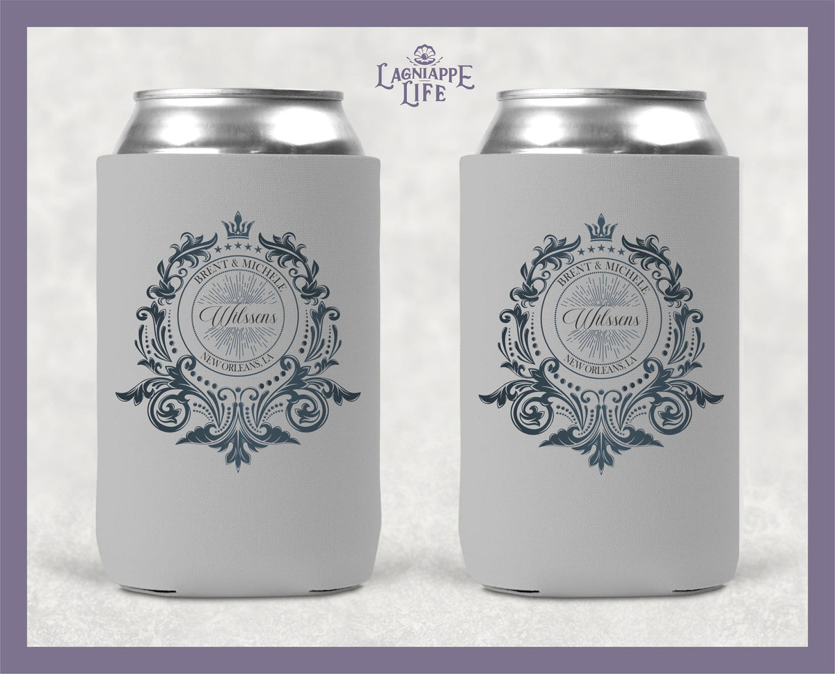Can Coolers Light Grey Wedding Logos Pictures Can Coolers Wedding Favors Personalized Can Coolers Logos Pictures Personalized Can Coolers