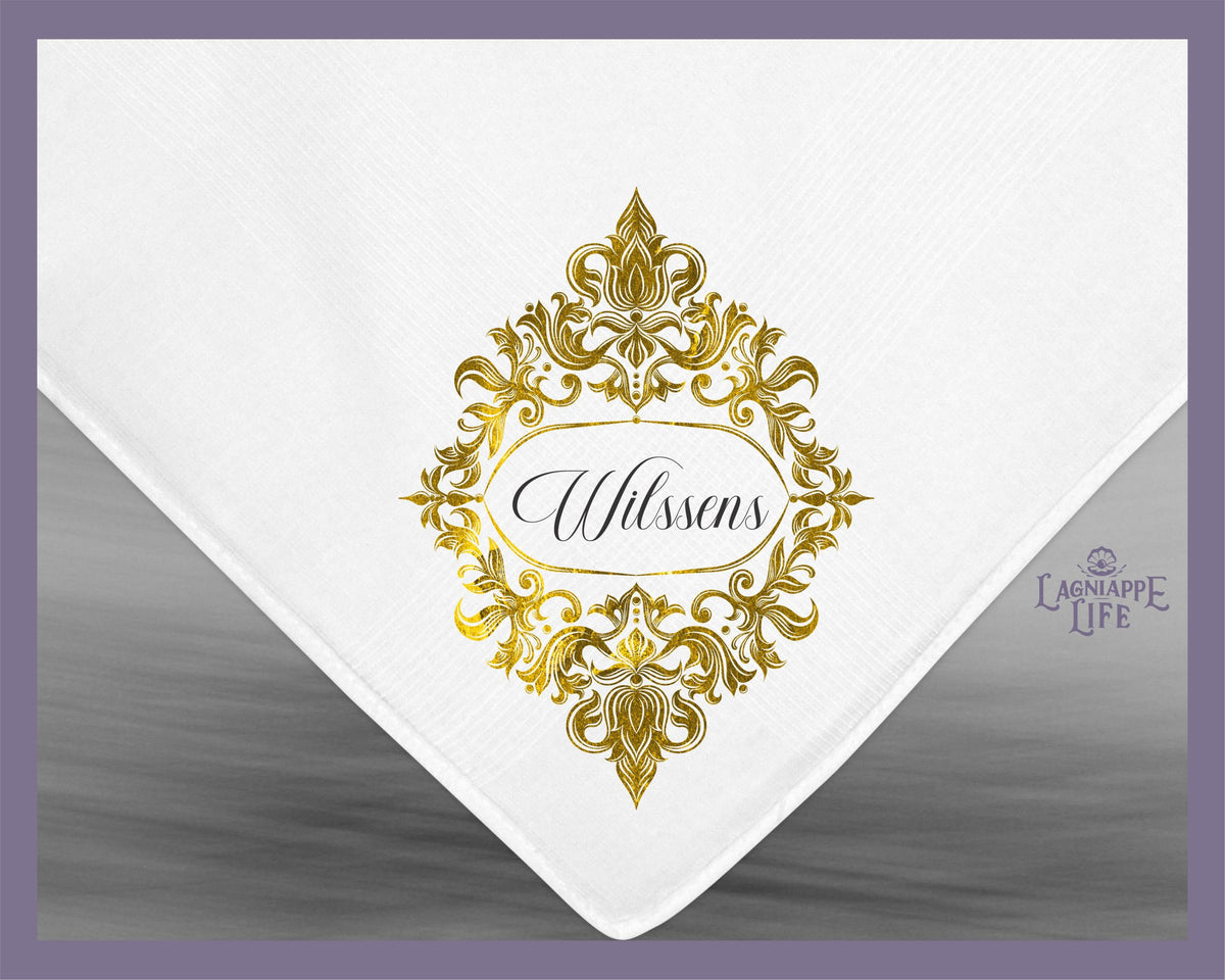 Ornate Gold Custom Medallion Bead Favors Personalized with Your Design or Choose from our Artwork. Priced per dozen