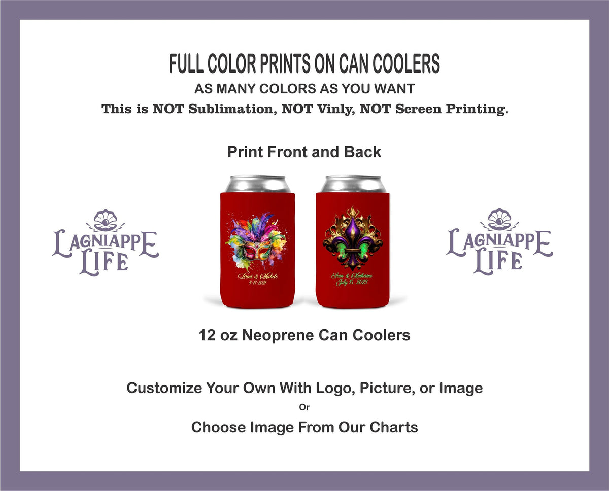 Can Coolers Light Grey Wedding Logos Pictures Can Coolers Wedding Favors Personalized Can Coolers Logos Pictures Personalized Can Coolers