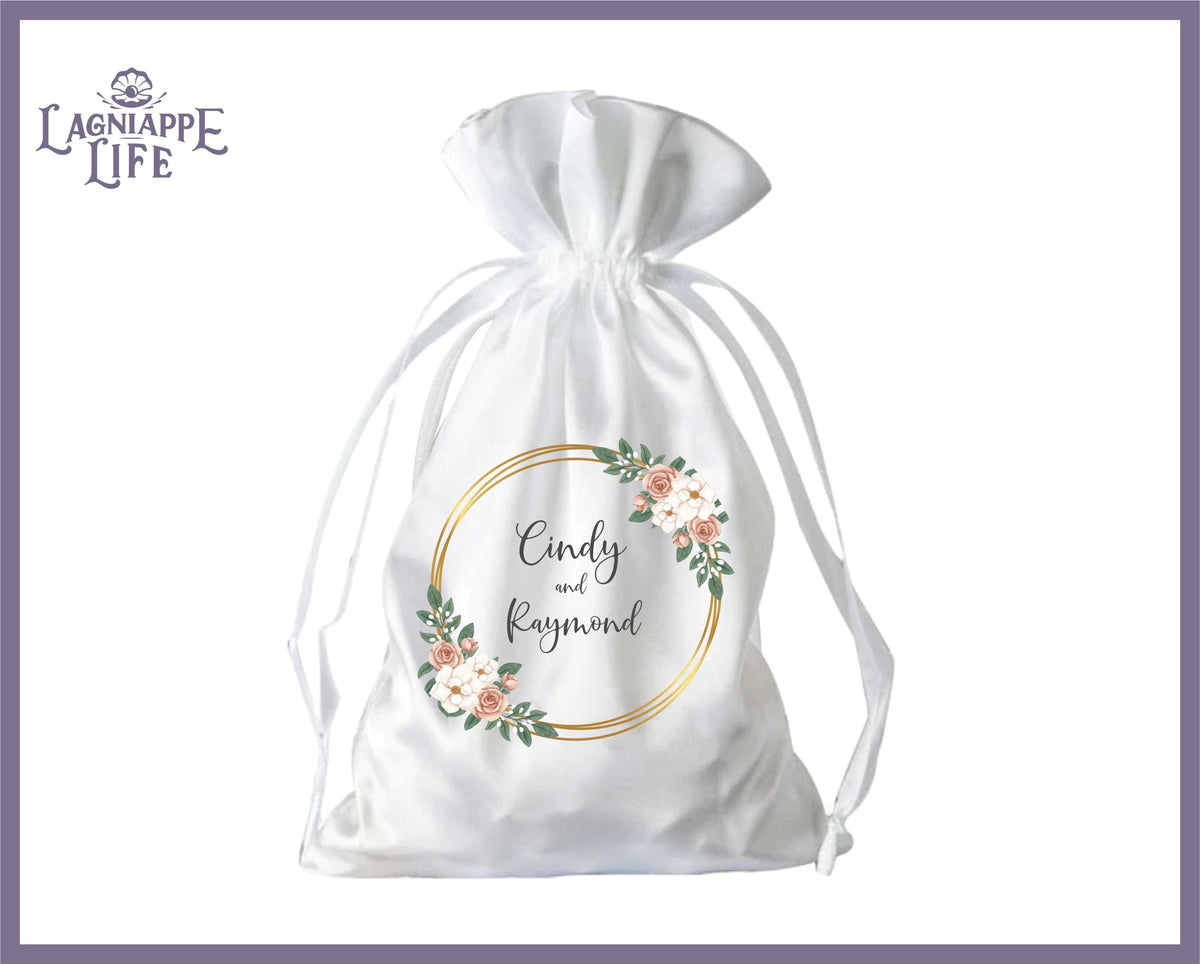 Custom Gift Bags Personalize Gift Bags Wedding Favor Bags Customize Your Gift Bag Personalize with Names Date Picture Image on Gift Bag